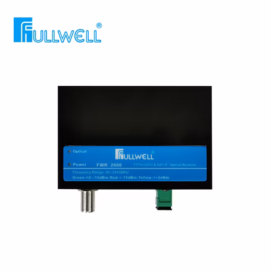 Fullwell Fwr-8610RW FTTH Mini Wdm Optical Node Receiver for CATV and Pon FTTH Solution